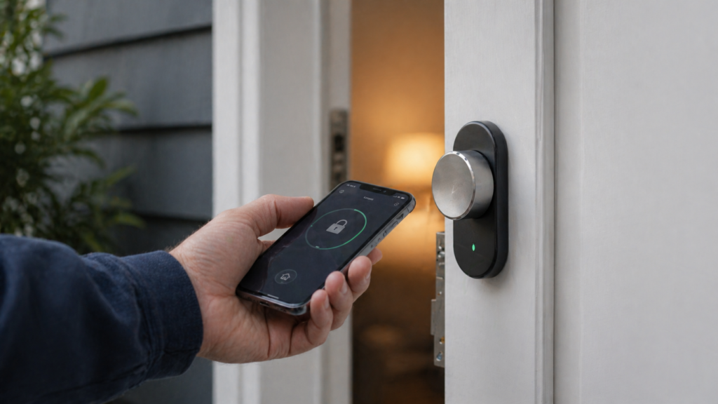 Comment fonctionne une serrure connectée
