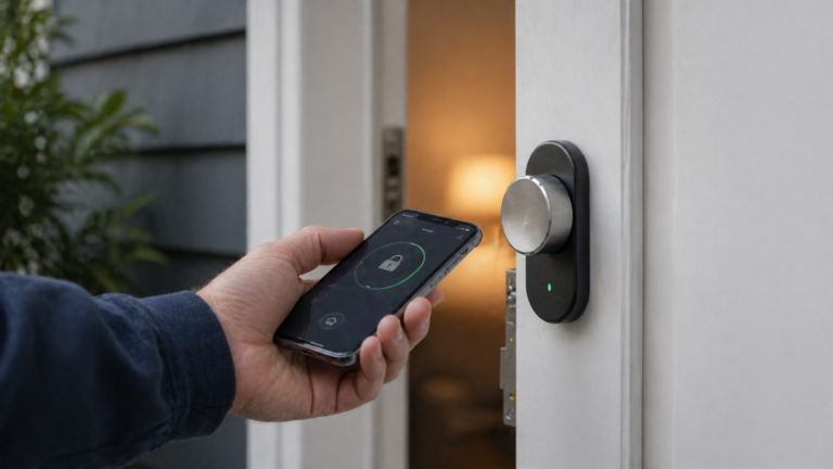 Comment fonctionne une serrure connectée