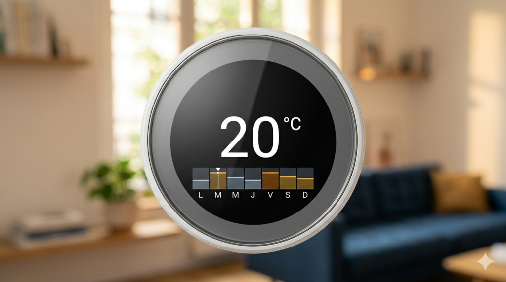 Fonctionnement thermostat connecté