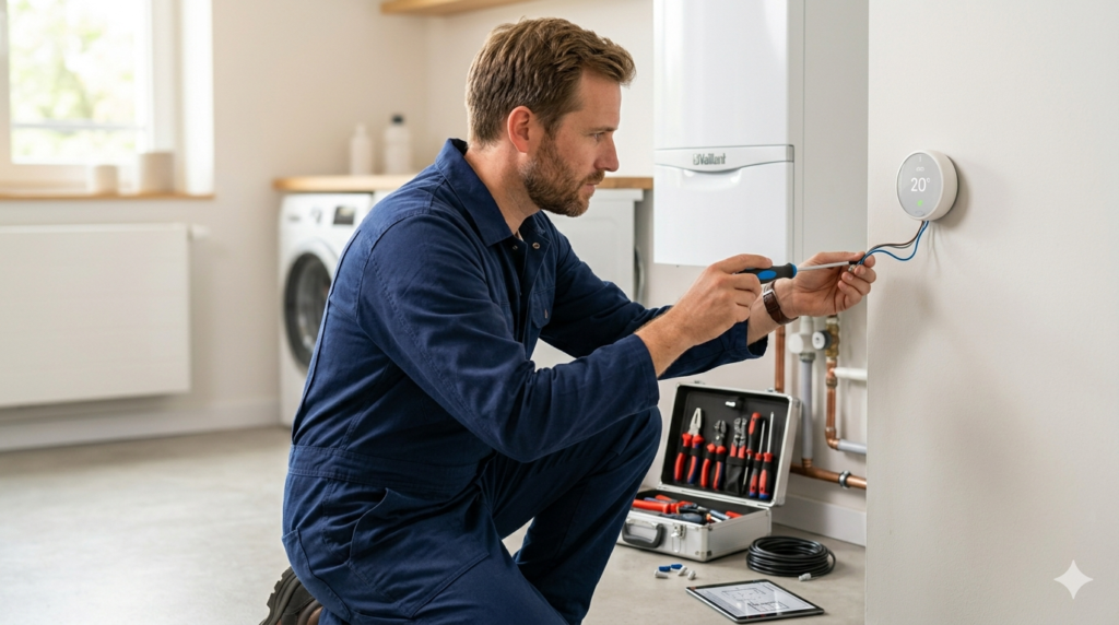 Installer thermostat connecté